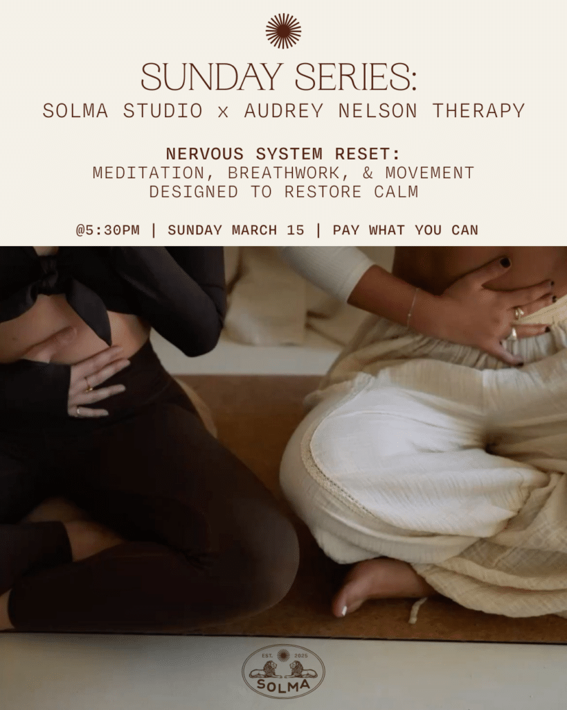 Sunday Series: Nervous System Reset