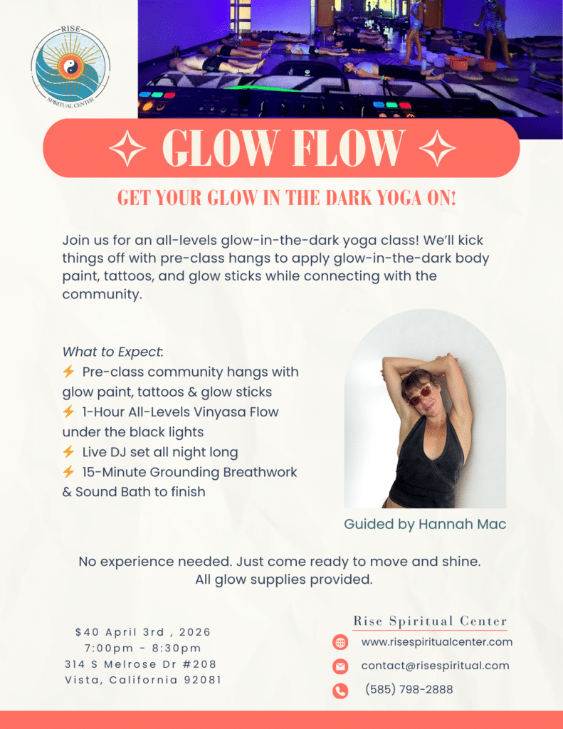 Glow Flow: Get Your Glow in the Dark Yoga On!
