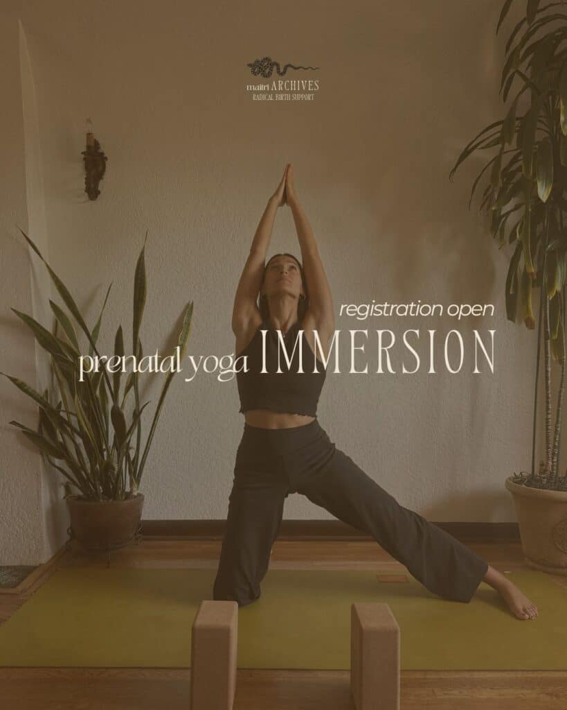 Prenatal Yoga Training + Immersion