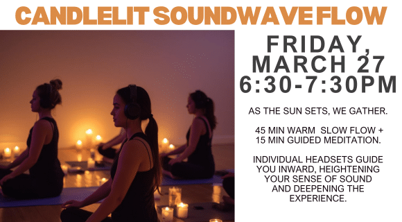 Candlelit Soundwave Slow Flow