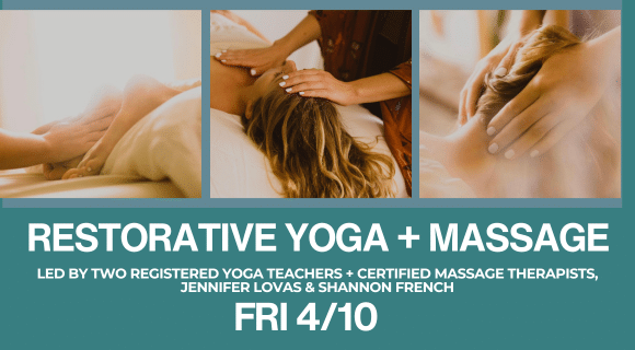 Restorative Yoga, Massage, & Sound Bath Workshop