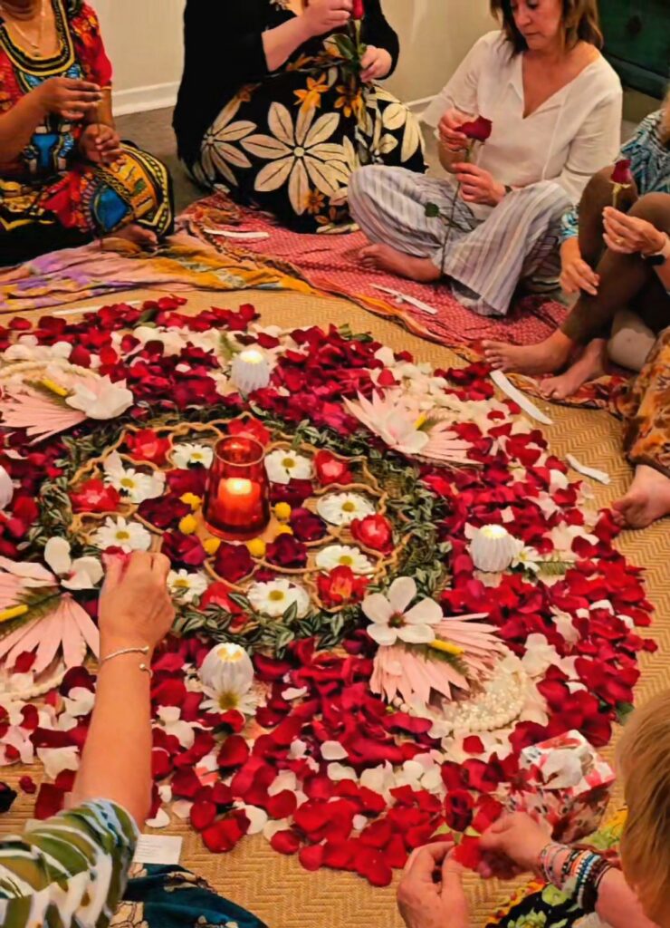 Rest & Roses Flower Mandala Ceremony
