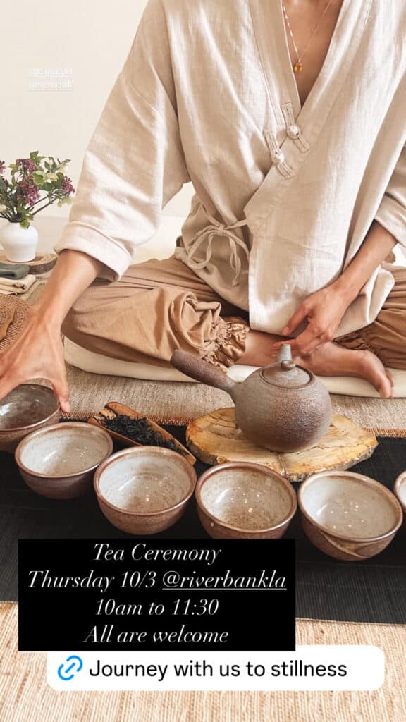 Weekly Tea Ceremony