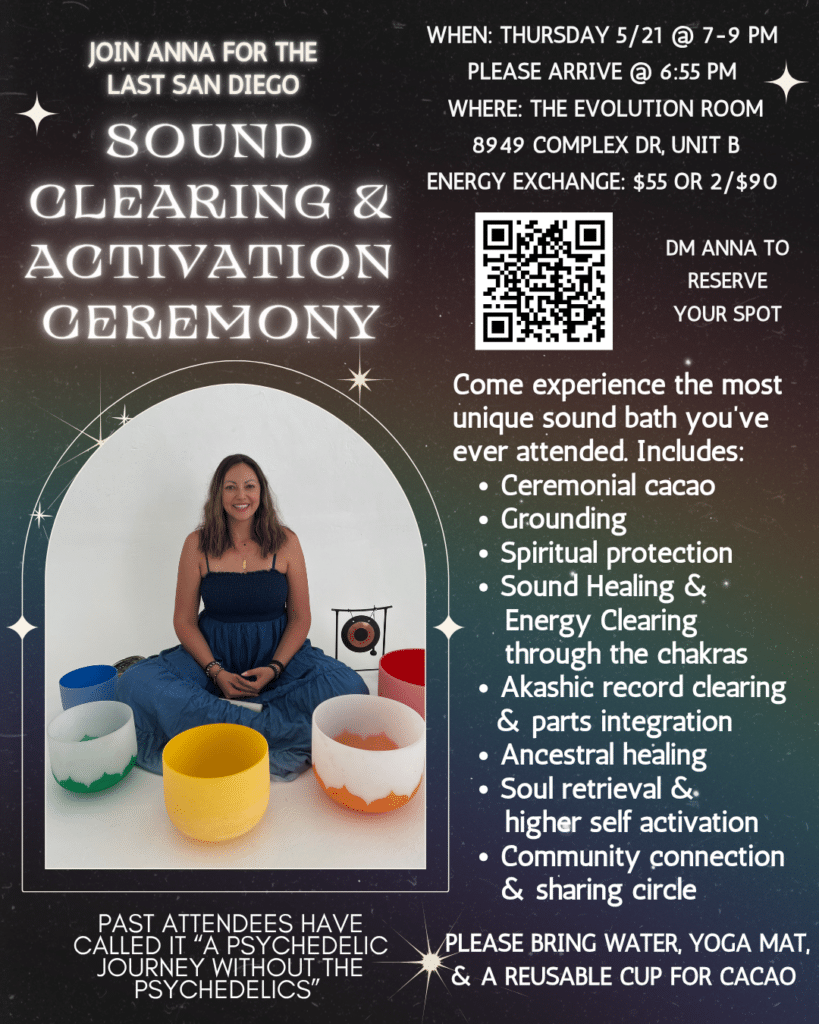 Last SD Sound Clearing & Activation Ceremony