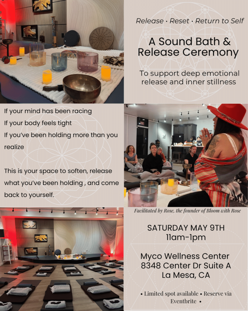 Bloom with Rose & Myco Wellness Sound Healing