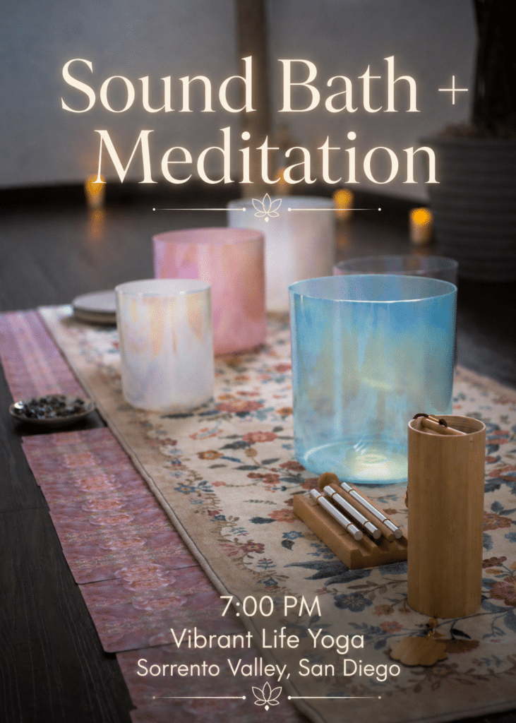 Sound Bath + Meditation San Diego