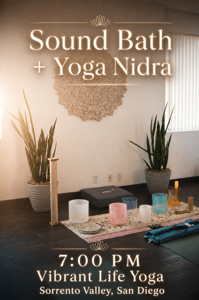 Sound Bath + Yoga Nidra San Diego