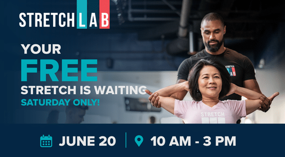 FREE 15-Minute Assisted Stretch - June 20 Only!
