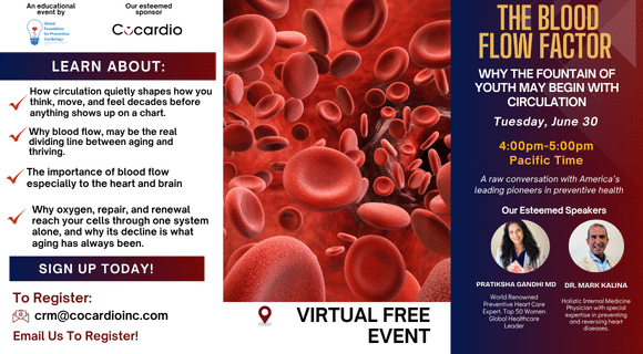 The Blood Flow Factor: Why the Fountain of Youth May Begin With Circulation