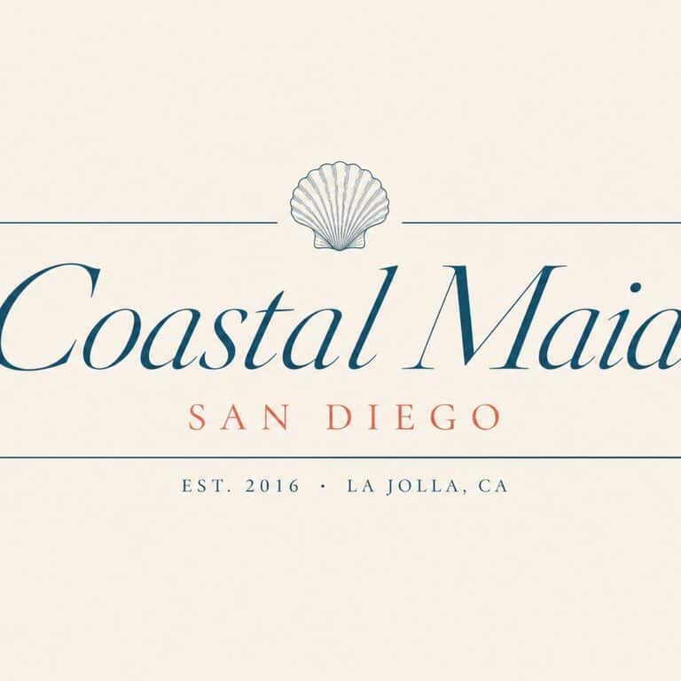 coastal maid san diego cleaning services logo square 1080x1080 1 768x768