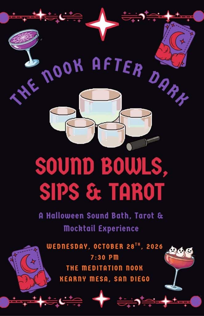 Sound Bath, Sips, and Tarot San Diego
