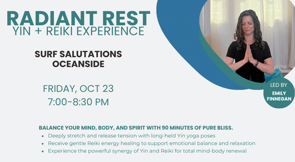 Radiant Rest: Yin & Reiki
