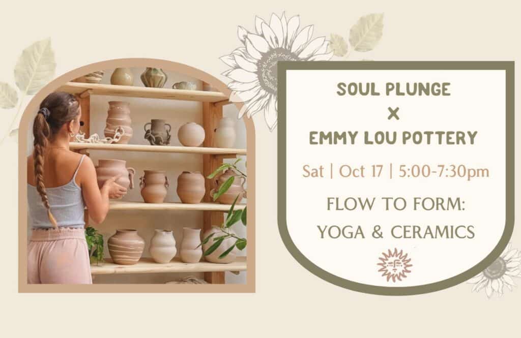 Flow to Form: Yoga + Ceramics